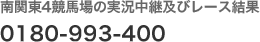 ��֓�4���n��̎������p�y�у��[�X���ʁF0180-993-400