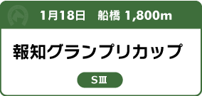 1月18日　船橋 1,800m 報知グランプリカップ SⅢ