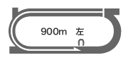 ダート900m